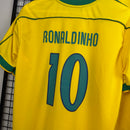 Camisa do Brasil Retrô - Ronaldinho