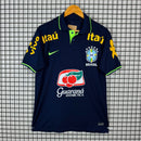 Camisa Polo do Brasil Viagem  -  Azul Marinho e Verde