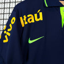 Camisa Polo do Brasil Viagem  -  Azul Marinho e Verde