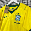 Camisa Masculina Brasil Amarela Personalizada - Copa do Mundo 2026