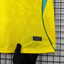 Camisa Masculina Brasil Amarela Personalizada - Copa do Mundo 2026