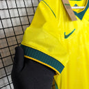 Camisa Masculina Brasil Amarela Personalizada - Copa do Mundo 2026