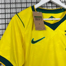 Camisa Masculina Brasil Amarela Personalizada - Copa do Mundo 2026